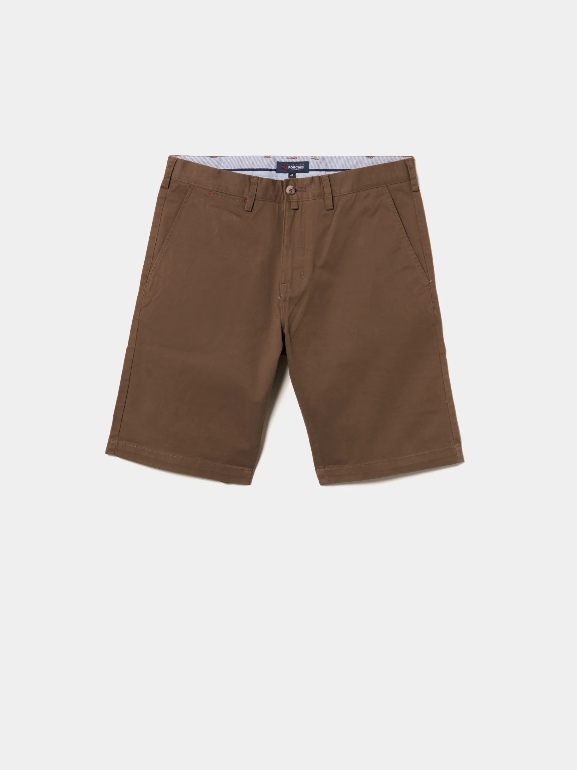 Cheap LION OF PORCHES Bermudas chino para homem 870 Castanho Chocolate