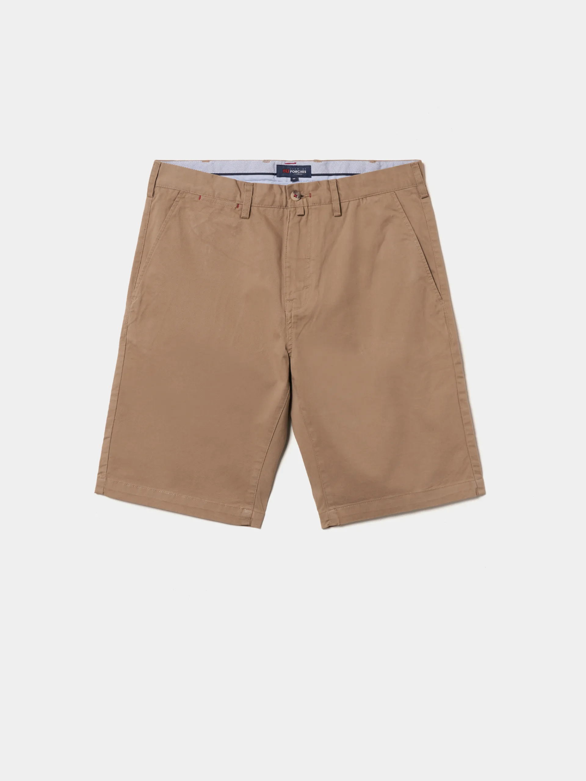 Best LION OF PORCHES Bermudas chino para homem 090 Bege Camel