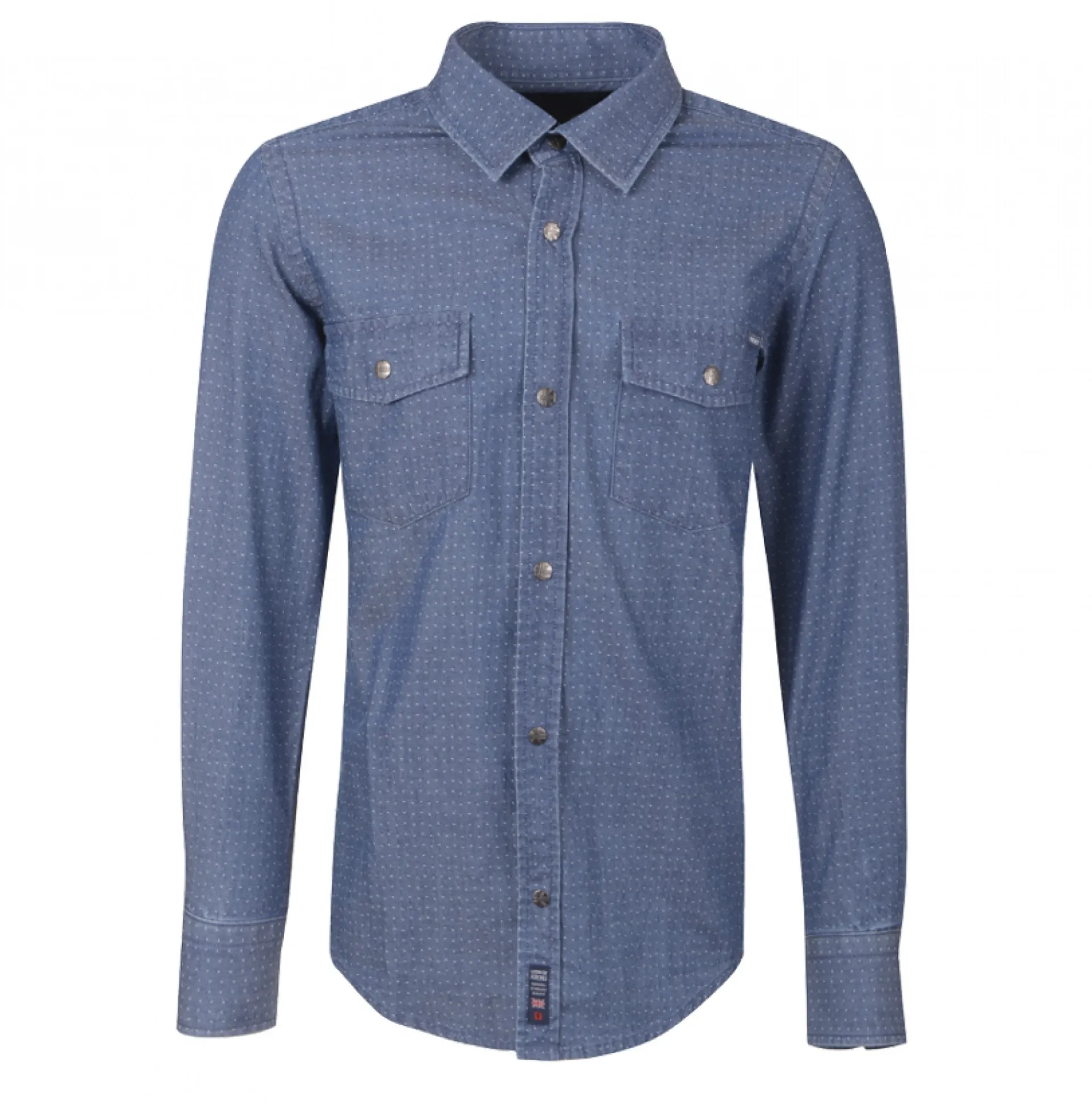 Hot LION OF PORCHES Camisa Denim 580 Azul Indigo