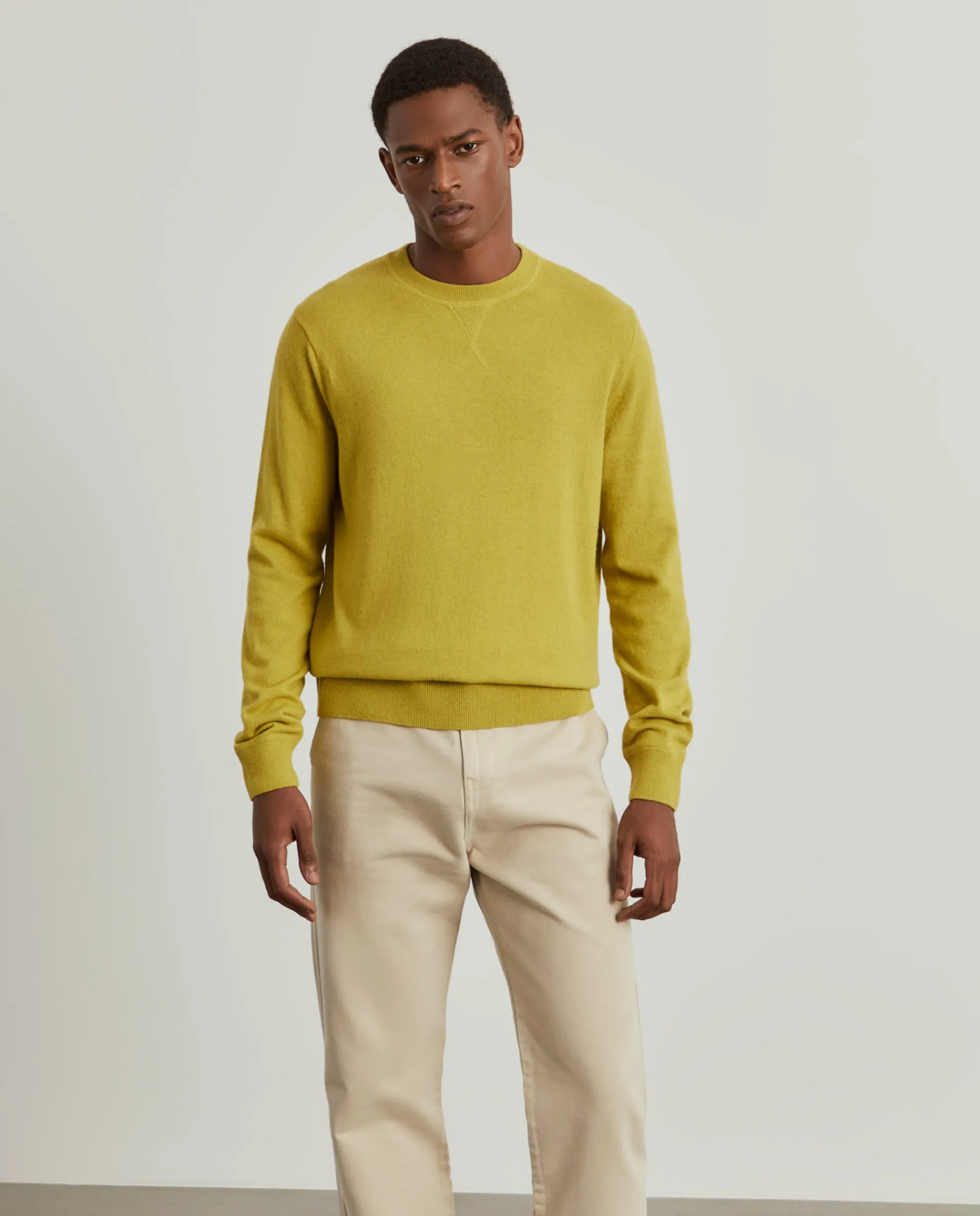 New LION OF PORCHES Camisola para homem de malha regular fit de manga comprida 665 Verde