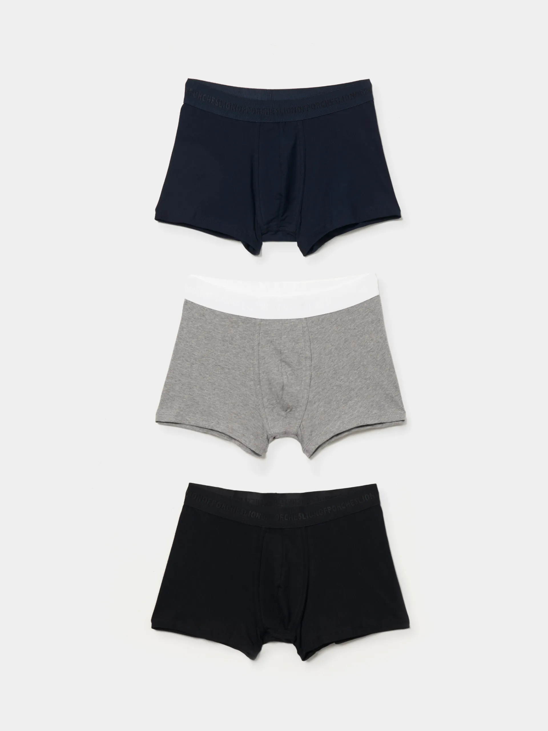 Online LION OF PORCHES Pack de 3 boxers 599 Marinho