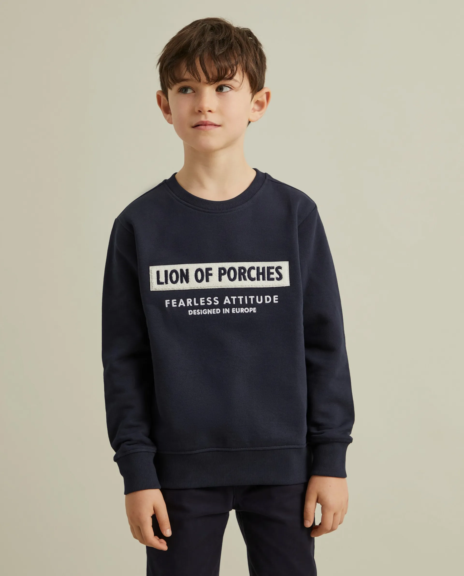 Sale LION OF PORCHES Sweater de algodão 599 Marinho