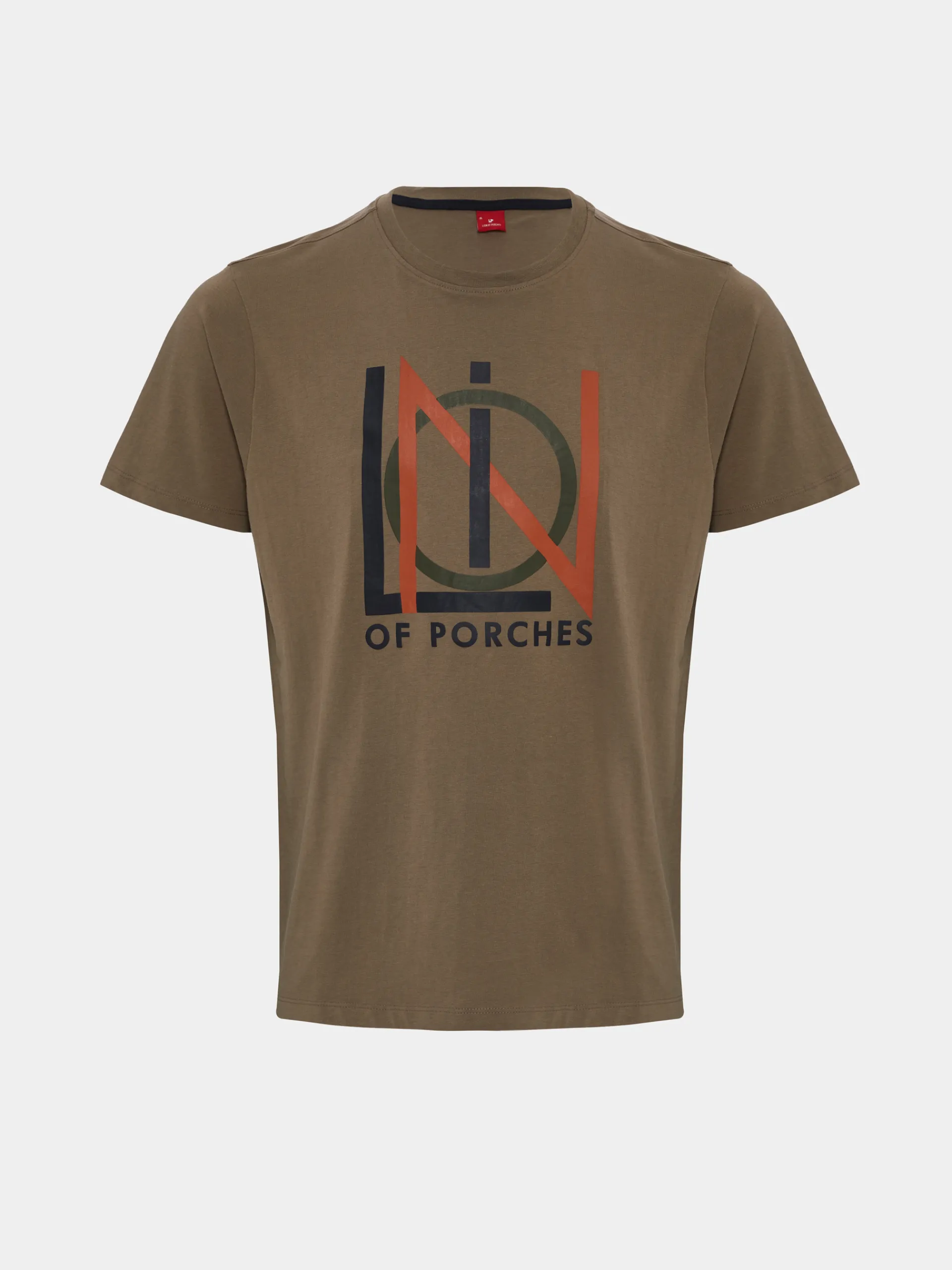 Outlet LION OF PORCHES T-shirt de algodão com estampado 060 Bege