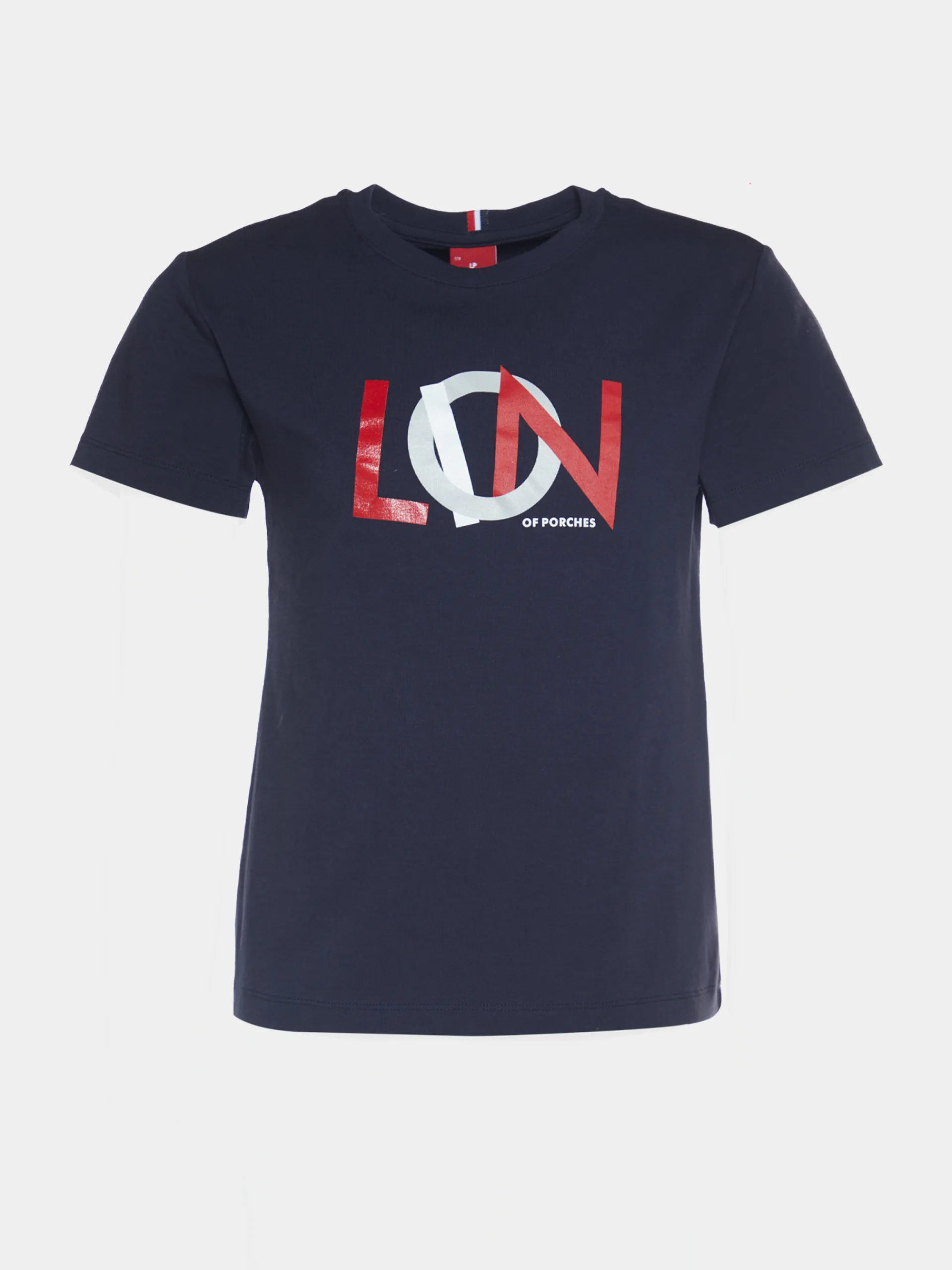 Fashion LION OF PORCHES T-shirt manga curta 599 Marinho